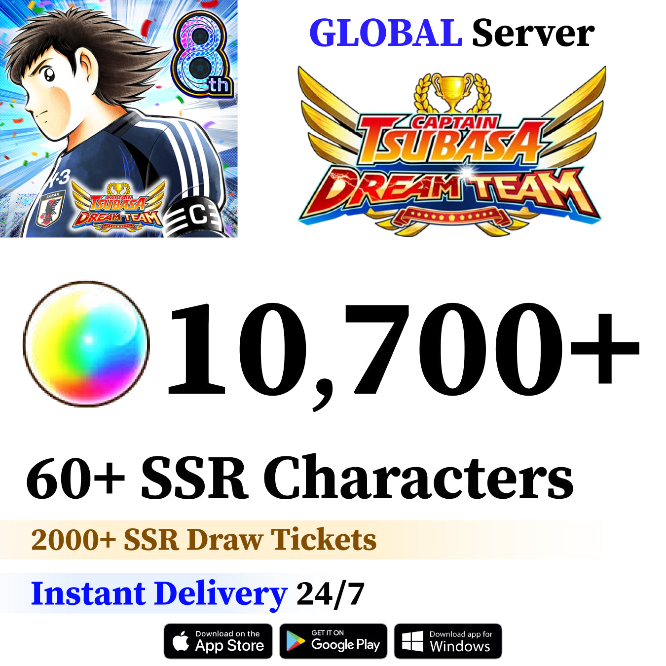 Captain Tsubasa Dream Team Account Starter Global