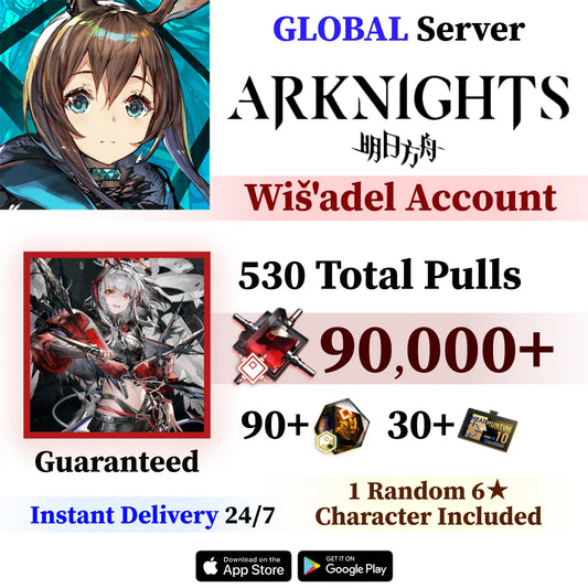 Wiš'adel Account with Orundum, Arknights [GLOBAL]