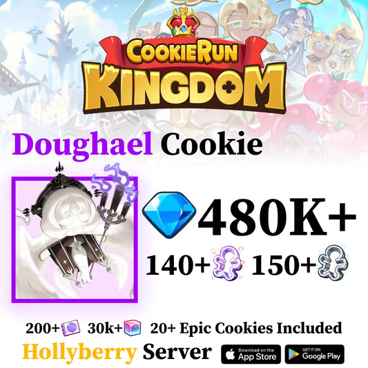 Doughael Cookie Run Kingdom Reroll Starter Account [Hollyberry]