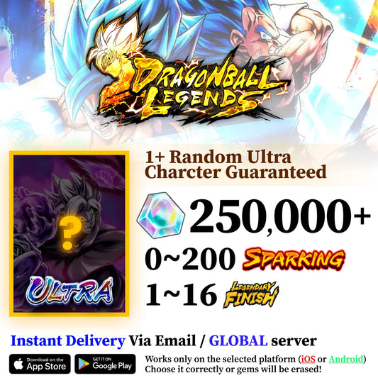 Dragon Ball Legends Farmed Account with Ultra Character [Android/iOS]