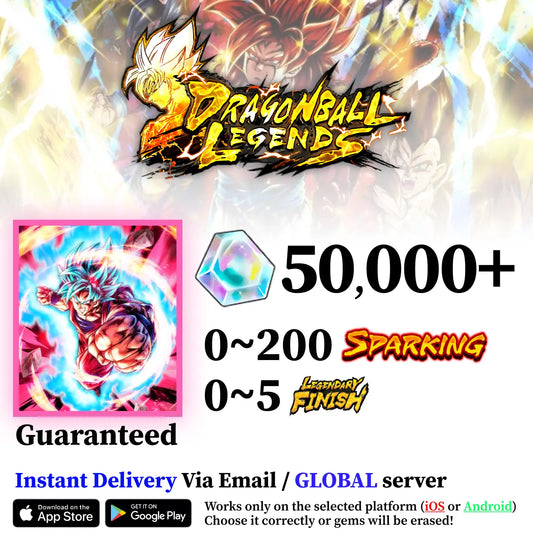 Dragon Ball Legends Super Saiyan God SS Kaioken Goku Starter Account [iOS/Android]