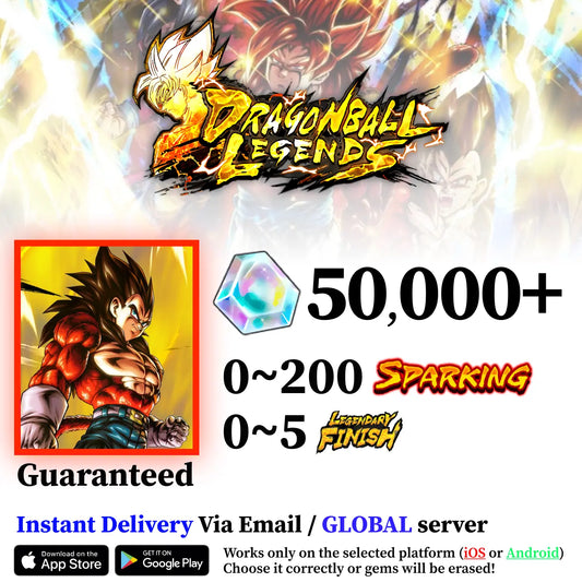 Dragon Ball Legends ULTRA SS4 Vegeta Starter Account [iOS/Android]