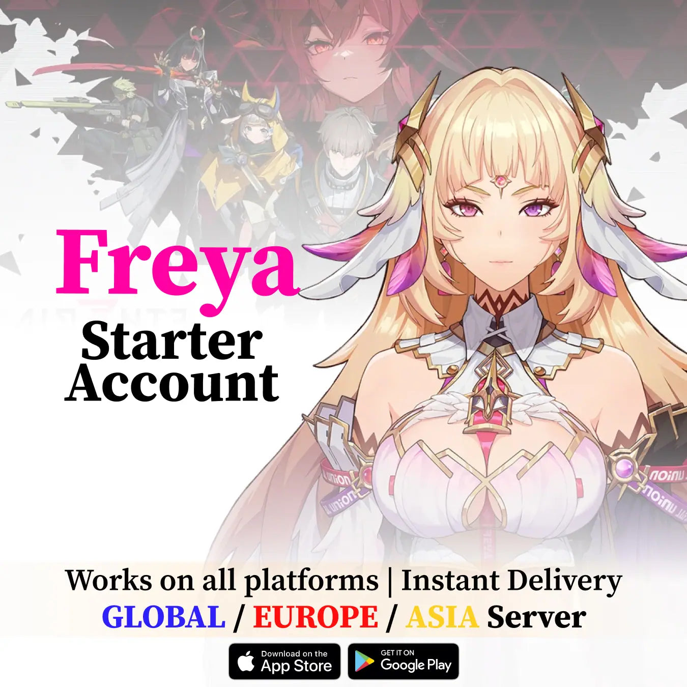 Freya Starter Accounts Etheria Restart [GLOBAL/EUROPE/ASIA]