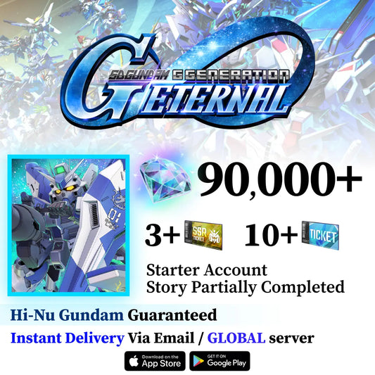 Hi-Nu (EX) Account SD Gundam G Generation ETERNAL [GLOBAL]