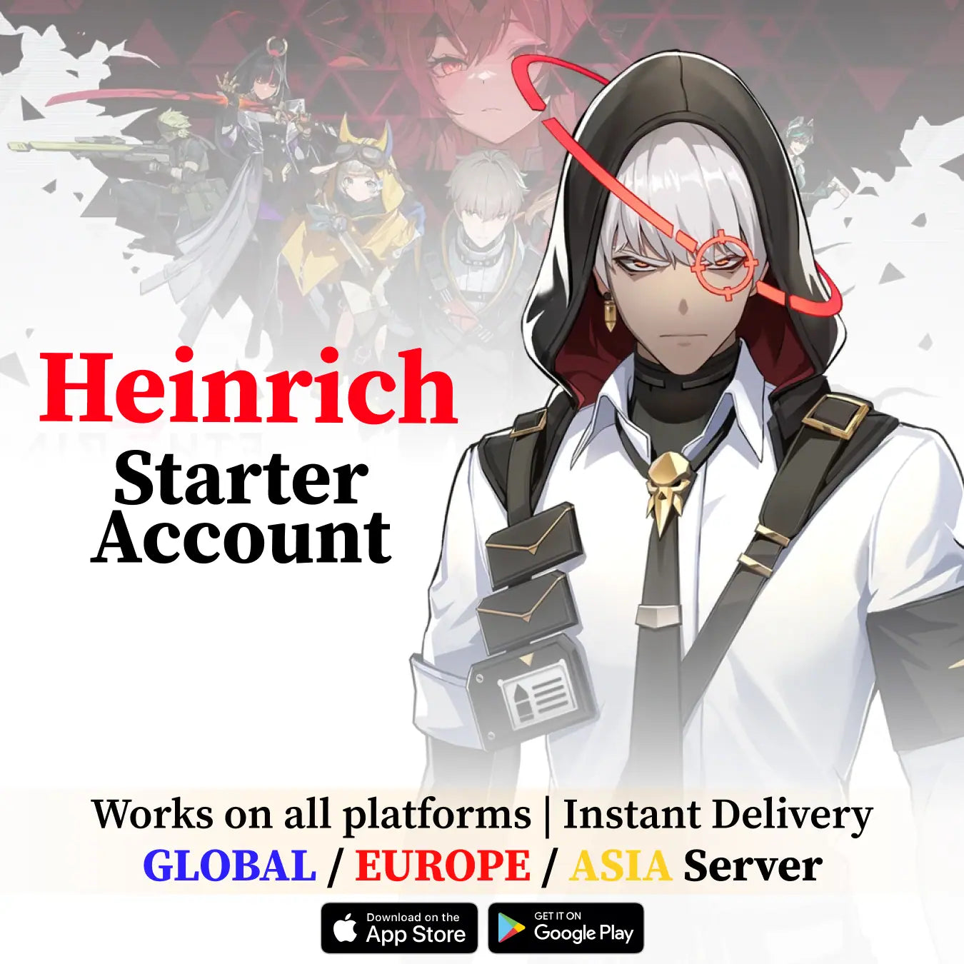 Heinrich Starter Accounts Etheria Restart [GLOBAL/EUROPE/ASIA]