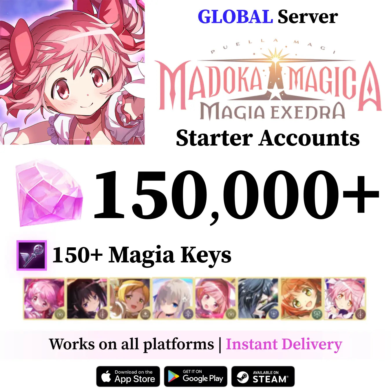 Ultimate Madoka [Nothing to Despair] Madoka Magica Exedra Starter Account [GLOBAL]