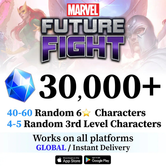Marvel Future Fight Account: High Diamonds, T4, T3s & CTP Options