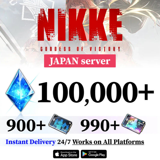 NIKKE JP Reroll Account | High Resources & SSR Units [Japan Server]