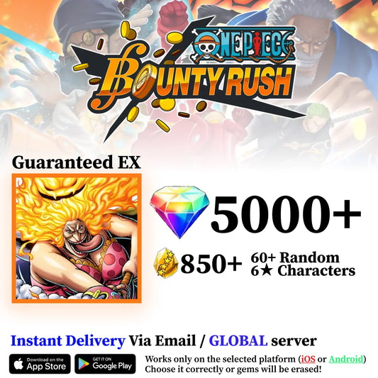 Hunger Pangs Charlotte Linlin Big Mom OPBR Starter Reroll Account [Global]