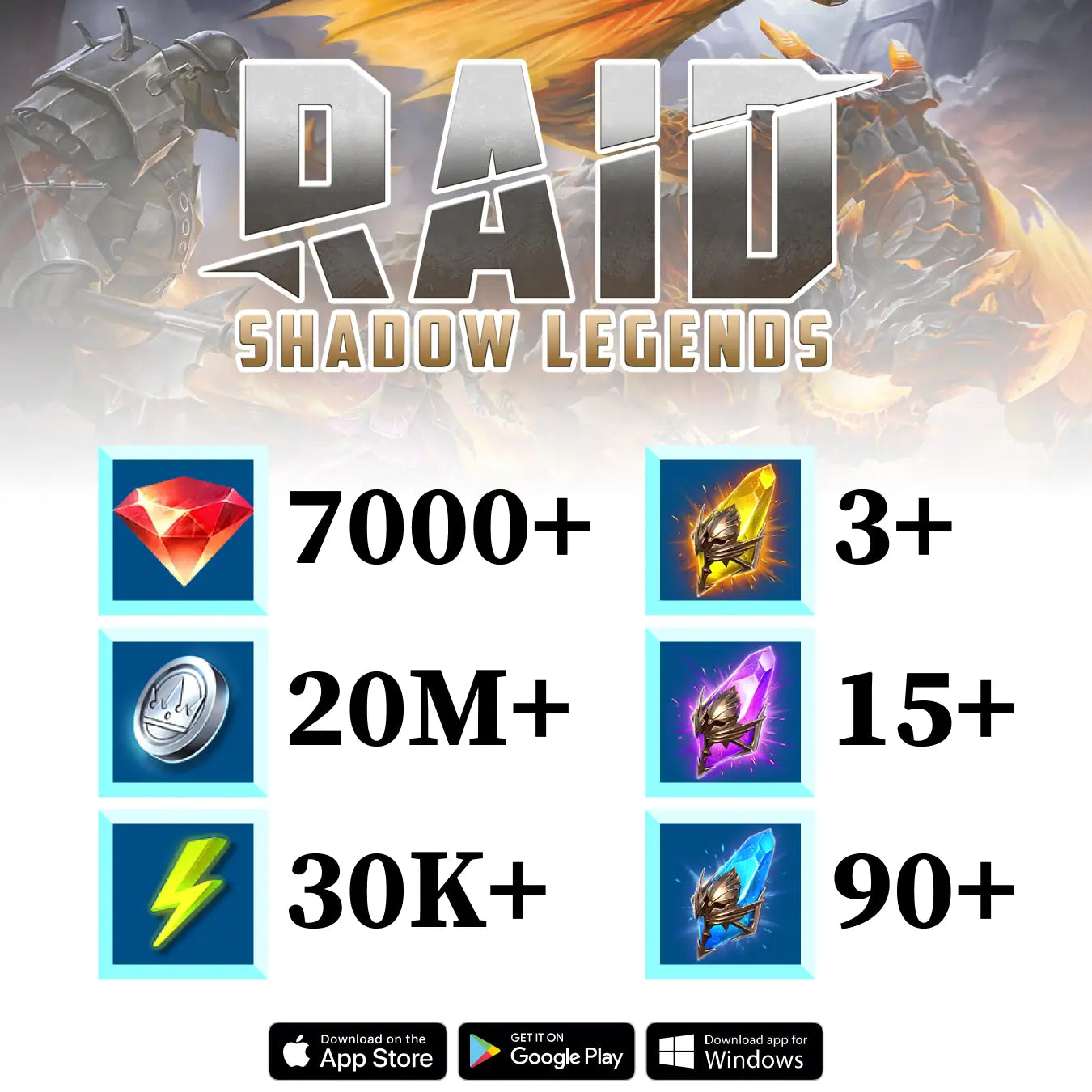 RAID: Shadow Legends Reroll Starter Account [GLOBAL]