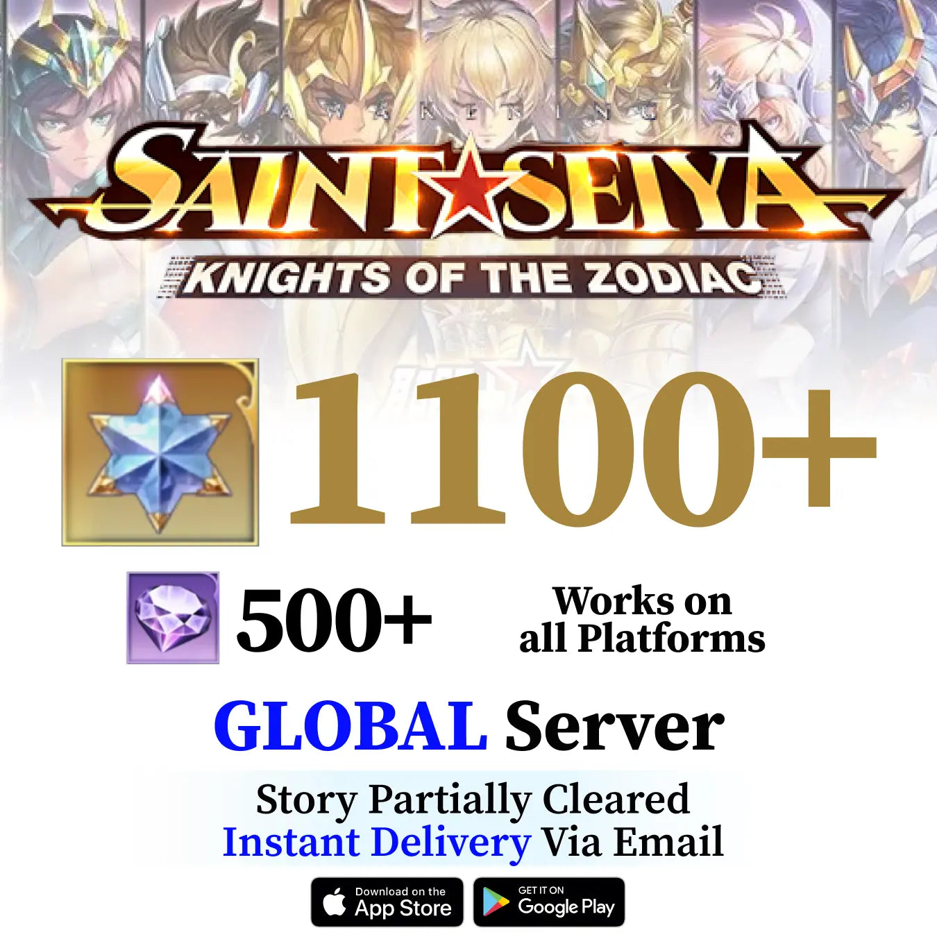 Saint Seiya Awakening Starter Account [GLOBAL]