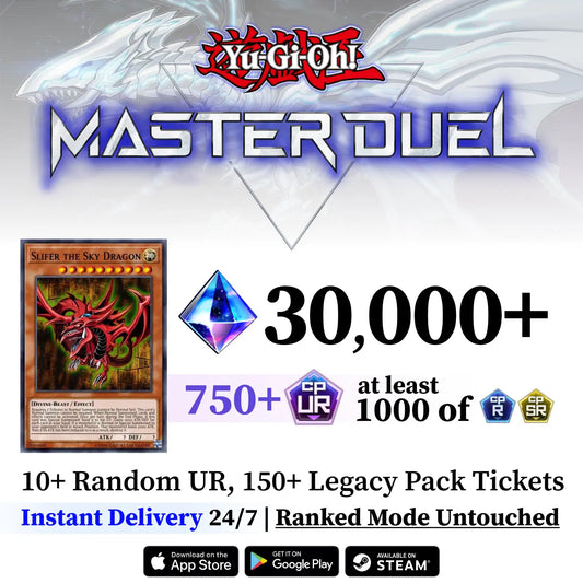 Yu-Gi-Oh! Master Duel Starter Account with Sky Dragon [Global]