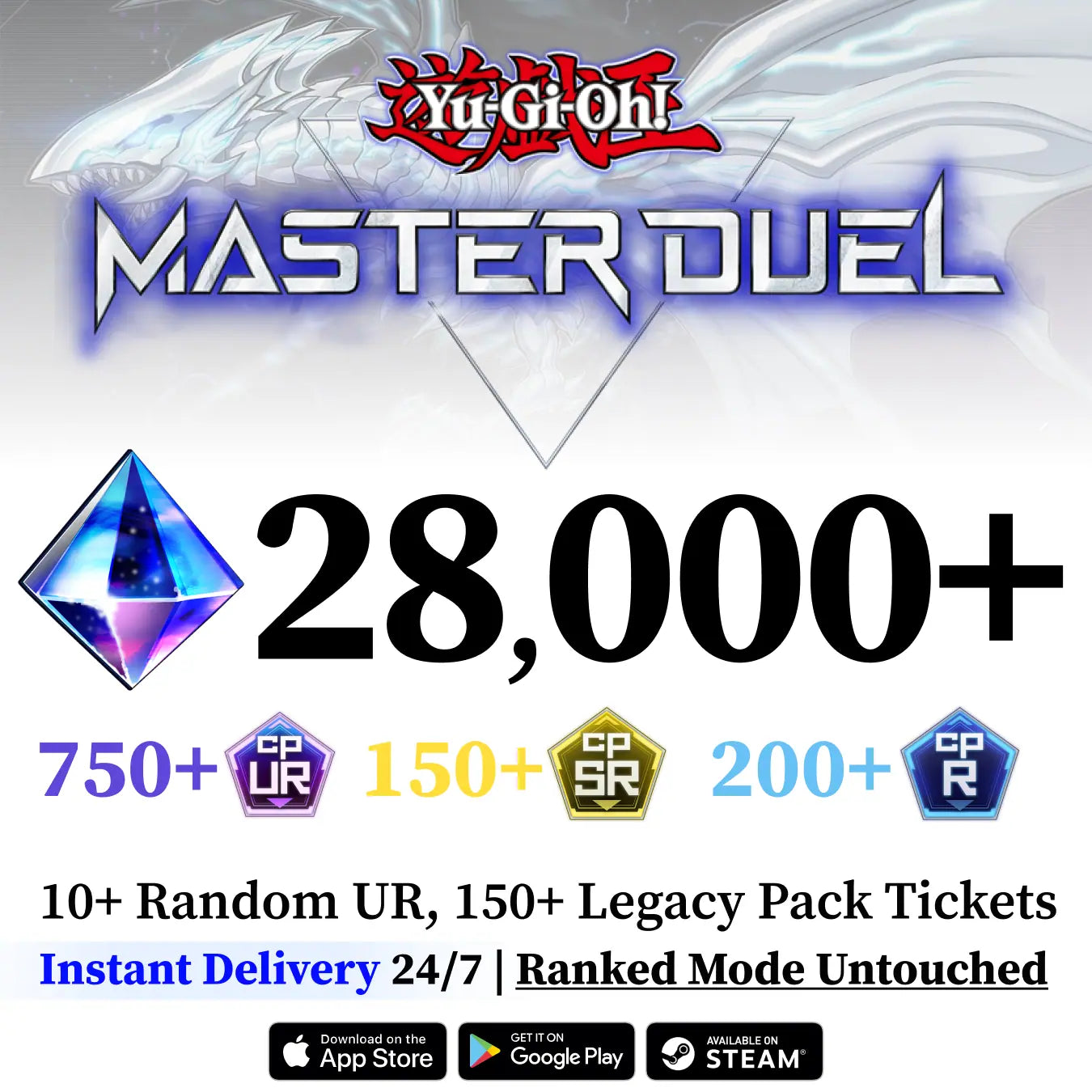 Yu-Gi-Oh! Master Duel Starter Account with UR CP [Global]