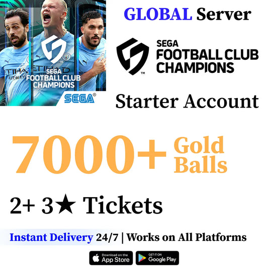 SEGA Football Club Champions Starter Account [Global]